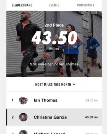Gamification-leaderboard-nike