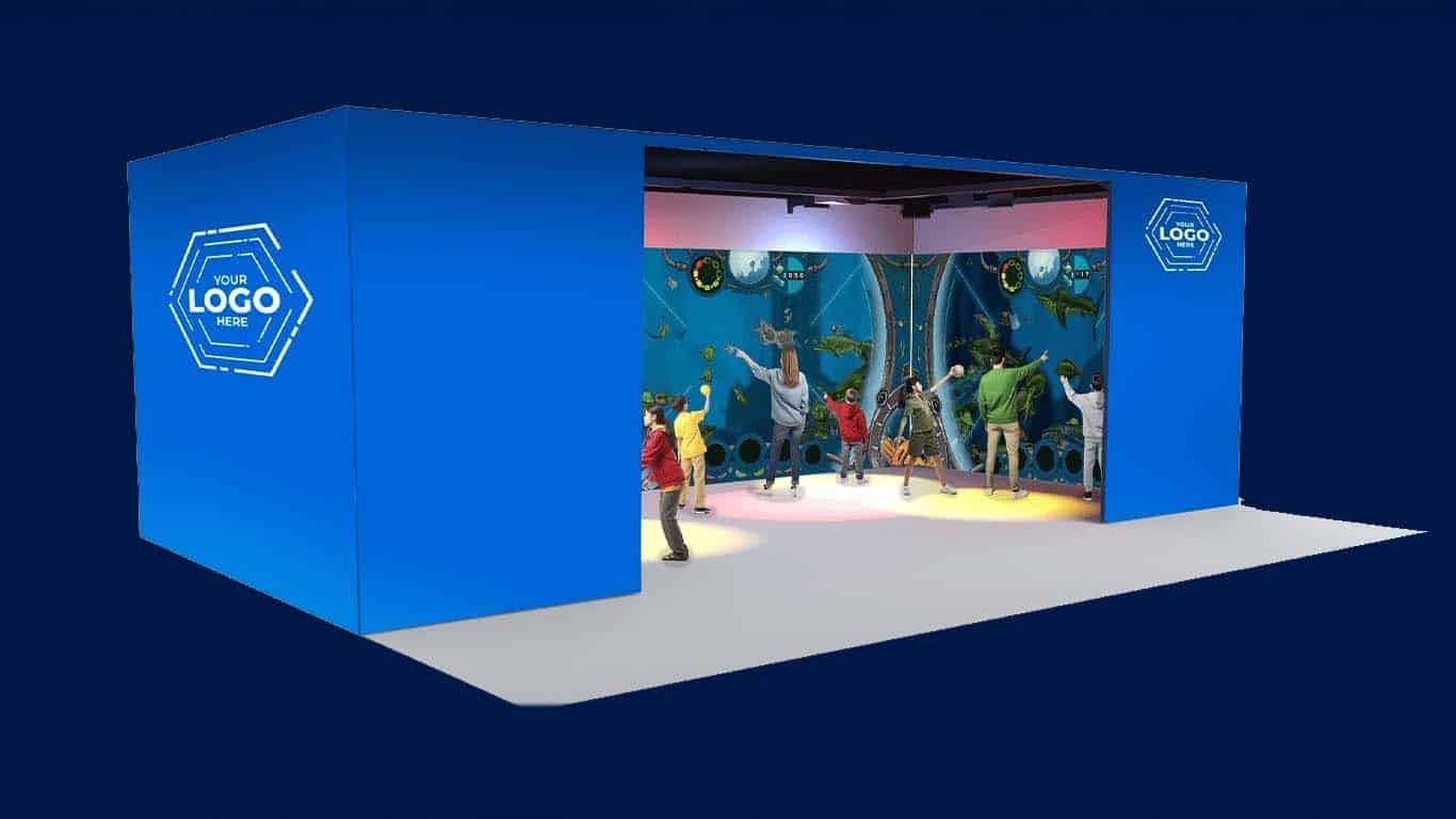Neo One Arena Max - Grande arène interactive 4 murs - Neo Xperiences