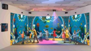 Neo One Trio - Configuration en U - Murs interactifs