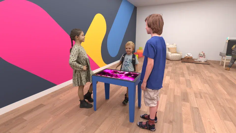 Neo-board table interactive pour les enfants