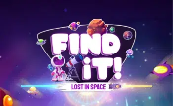 Jeu Find It Lost in Space : retrouver des objets cachés dans un univers spatial coloré et interactif